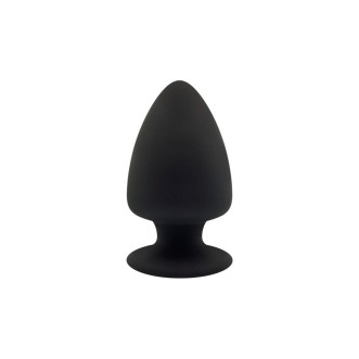 Plug Anale in Silicone MODEL 1 XS 8 x 4,5 cm Nero