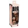 Guaina Fallica Allunga Pene Regolabile BIG BLACK 22 x 4,8 cm Pelle Chiara