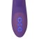 Vibratore Rabbit Rotante in Silicone con Spinta e Lecca Clitoride Sweet Smile 24,7 x 3,7 cm Viola Ricaricabile