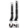 Sex Machine Portatile Vibrante in Silicone con Spinta, Telecomando Wireless e Ventosa Removibile 36,8 x 3,6 cm Nero Ricaricabile