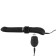 Sex Machine Portatile Vibrante in Silicone con Spinta, Telecomando Wireless e Ventosa Removibile 36,8 x 3,6 cm Nero Ricaricabile