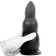 Dildo Gigante Anale Progressivo MAMBA All Black 23 x 8 cm Nero