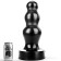 Dildo Gigante Anale Progressivo ROTOR All Black 38 x 12 cm Nero