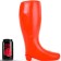 Dildo Anale Gigante a Forma di Stivale BOOTS All Red 31 x 12,5 cm Rosso