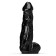 Fallo Gigante Realistico BODYBUILDER All Black Steroid 32 x 8 cm Nero