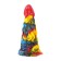 Dildo in Silicone HIMIKS 22 x 8 cm Multicolore