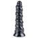 Dildo Corno di Unicorno UNICORN OZZY Nero 24 x 6,5 cm