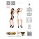 Mini Abito Sexy BS026 Bianco - Taglia Unica