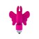 Vibratore da Dito in Silicone MONARCH Fucsia