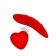 Mutandine Vibranti con Telecomando Wireless DIVINE Rosso