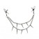 Pinze Strizza Capezzoli Regolabili con Catena con Borchie in Metallo SPIKY Argento