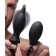 Plug Anale Gonfiabile in Silicone DARK INFLATOR 11 x 3,5 cm Nero
