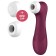 Stimolatore Clitoride ad Onde di Pressione PRO 2 GENERATION 3 Satisfyer in Silicone Bordeaux Ricaricabile
