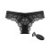 Tanga con Bullet Vibrante Telecomandato BULLETPANTIE Nero