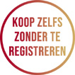 Geen registratie