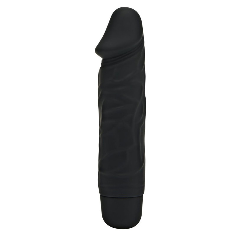 Realistische Siliconen Vibrator Get Real 16.1 x 3.8 cm Zwart