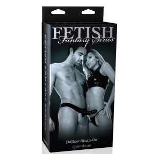 Strap-On met Holle Dildo Fetish Fantasy 16 x 4 cm Zwart
