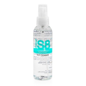 Antibacteriële reiniger specifiek voor het reinigen van seksspeeltjes S8 ORGANIC 150 ml.
