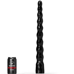 Reusachtige Anale Dildo EN-GARDE All Black Steroid 49 x 5 cm Zwart