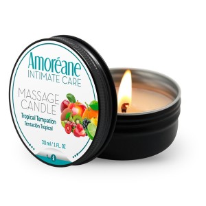 Massageoliekaars TROPICAL TEMPTATION 30 ml