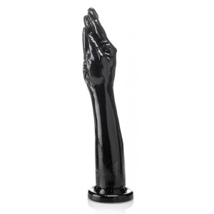 Arm en Hand voor Fisting 5 VINGERS PLUS Zwart 39 x 7,5 cm