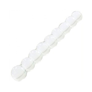 Glazen Dildo SNOWBALL Transparant 15,6 x 2 cm