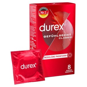 Condooms SENSUAL CLASSIC Durex x 8