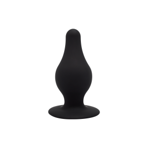 Anale plug in silicone MODEL 2 XS 6,4 x 2,9 cm Zwart