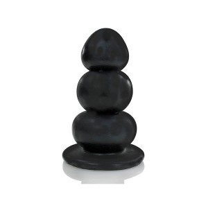 Gigantische Progressieve Anale Plug BIBO Zwart 22 x 10,5 cm