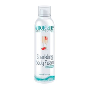 Massageerschuim met sprankelend effect AARDBEIEN CHAMPAGNE 150 ml
