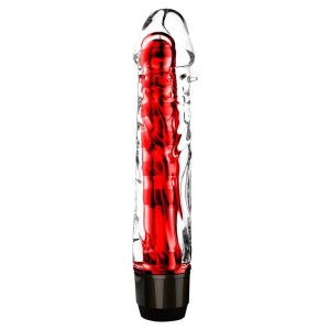 Realistische Vibrator CHRIS 16,5 x 4 cm Rood