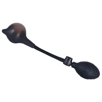Opblaasbare siliconen anaal dildo SIMPLY ANAL BALOON 30 x 11 cm Zwart