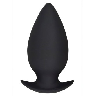 Draagbare Anaalplug van Silicone BUBBLE PRO 11 x 5 cm Zwart