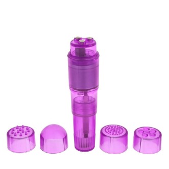 Clitorale Stimulator met 4 Verwisselbare Koppen ToyJoy 10.5 x 2.5 cm Fuchsia