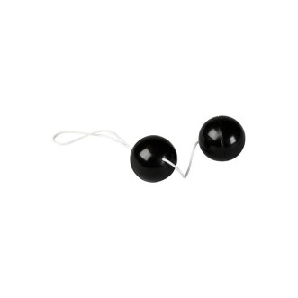 Dubbel Oscillerende Vaginale Ballen DUOTONE BALLS 13 x 3.4 cm Zwart