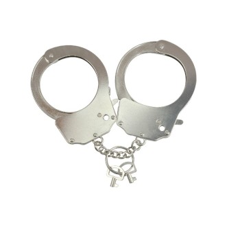 Metalen handboeien ZILVER