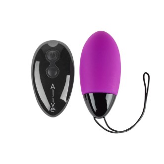 Trillend Ei in Silicone met Draadloze Afstandsbediening MAGIC EGG MAX 8.4 x 3.8 cm Paars