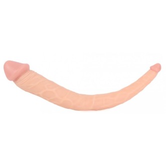 Realistische Dubbele Dildo Cox 35 x 5 cm Licht Huidskleurig