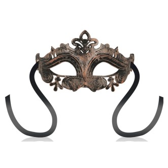 Masker ÖHMAMA in Venetiaanse stijl met bronzen effect.