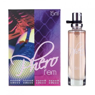 Pheromoonparfum PHEROFEM om mannen aan te trekken 15 ml