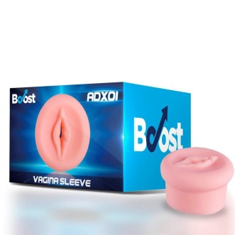 Siliconen Vagina Vormige Huls ADX01 Licht Huidskleur voor Penisvergrotingspompen