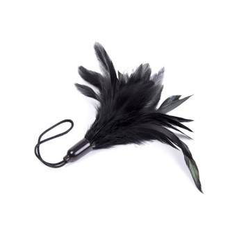Kietelende Stofdoek HORN TICK 20 cm Zwart