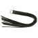Multicord Leren Zweep Zado 45 cm Zwart