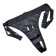 Dubbele Strap-On met verstelbaar harnas, interne dildo 13 x 3,7 cm en externe dildo 19 x 4,6 cm DUBBEL Licht Huidskleurig