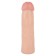 Penis Huls Penis Verlenger Verstelbaar GROOT ZWART 22 x 4.8 cm Licht Huid