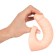 Dubbele Penetratie Huls DOUBLE FUCKER 18 x 4.5 cm Licht Huidskleur