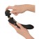 Magic Wand 2 in 1 Silicone Massager Cleopatra 24.2 x 4.3 cm Zwart Oplaadbaar
