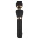 Magic Wand 2 in 1 Silicone Massager Cleopatra 24.2 x 4.3 cm Zwart Oplaadbaar