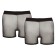 Set van 2 doorzichtige zwarte Svenjoyment boxershorts voor heren.