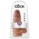 Realistische Dildo King Cock CHUBBY 24,5 x 7,6 cm Karamel